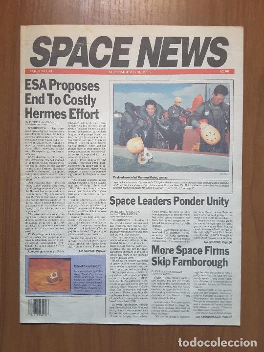 Coleccionismo de revistas y peri&oacute;dicos: Space News Vol. 3, No 33. Noticias del espacio. En ingl&eacute;s.