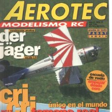 Coleccionismo de Revistas y Periódicos: REVISTA AEROTEC MODELISMO RC NUMERO 035: DER JAGER ESCALA 1:5. Lote 341028093