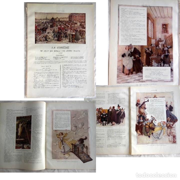 Coleccionismo de revistas y peri&oacute;dicos: LA COM&Eacute;DIE DE CELUI QUE &Eacute;POUSA UNE FEMME MUETTE. 1908 ANATOLE FRANCE (texte) AUG FRAN&Ccedil;OIS GORGUET