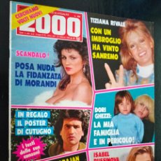 Coleccionismo de Revistas y Periódicos: NOVELLA 2000 8 1983 SERENA GRANDI CANDICE BERGEN CARRÀ MORO DORI GHEZZI CUTUGNO BRANIGAN. Lote 341031073