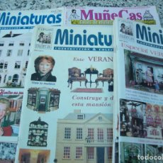 Coleccionismo de Revistas y Periódicos: REVISTAS MINIATURAS Y MUÑECAS. Lote 341064258