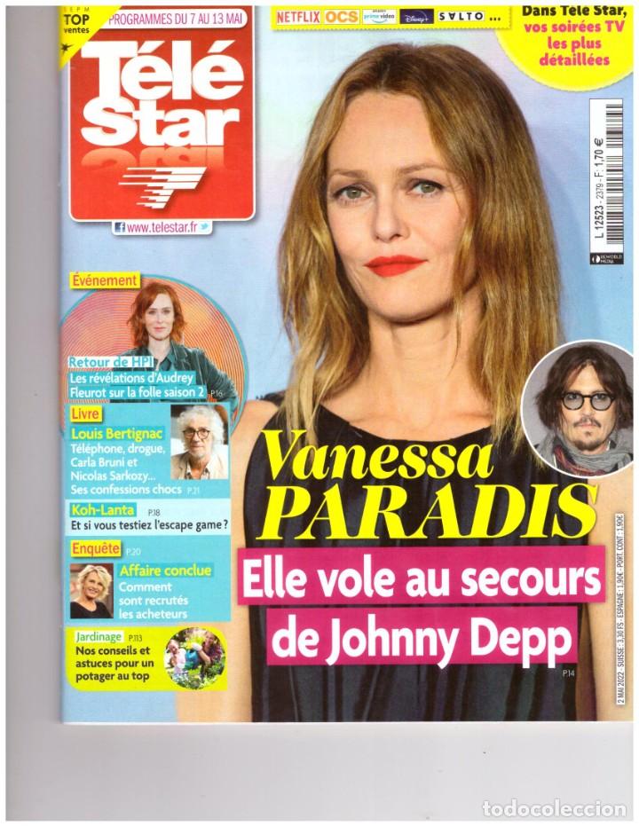 Coleccionismo de Revistas y Peri&oacute;dicos: REVISTA TELE STAR: VANESSA PARADIS / JOSE GARCIA / ROMY SCHNEIDER / GREGOIRE FERRIER / AUDREY FLEURO