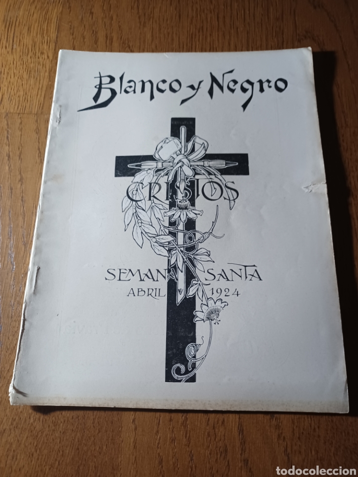 Coleccionismo de Revistas y Peri&oacute;dicos: REVISTA 1924 SEMANA SANTA 16 CRISTOS