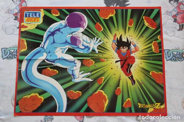 Coleccionismo de Revistas y Peri&oacute;dicos: REVISTA TELE INDISCRETA POSTER A&Ntilde;OS 90 DRAGON BALL Z / JESUS VAZQUEZ