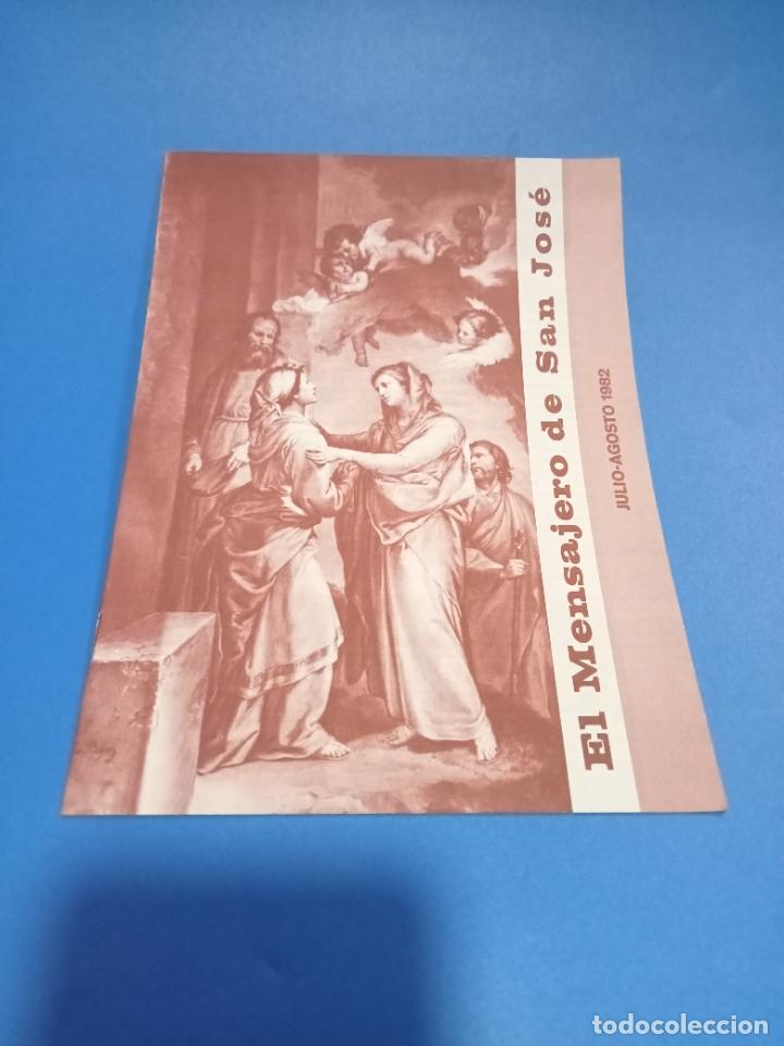 Colecionismo de Revistas e Jornais: EL MENSAJERO DE SAN JOS&Eacute;. JULIO - AGOSTO 1982. PP. CARMELITAS DESCALZOS.