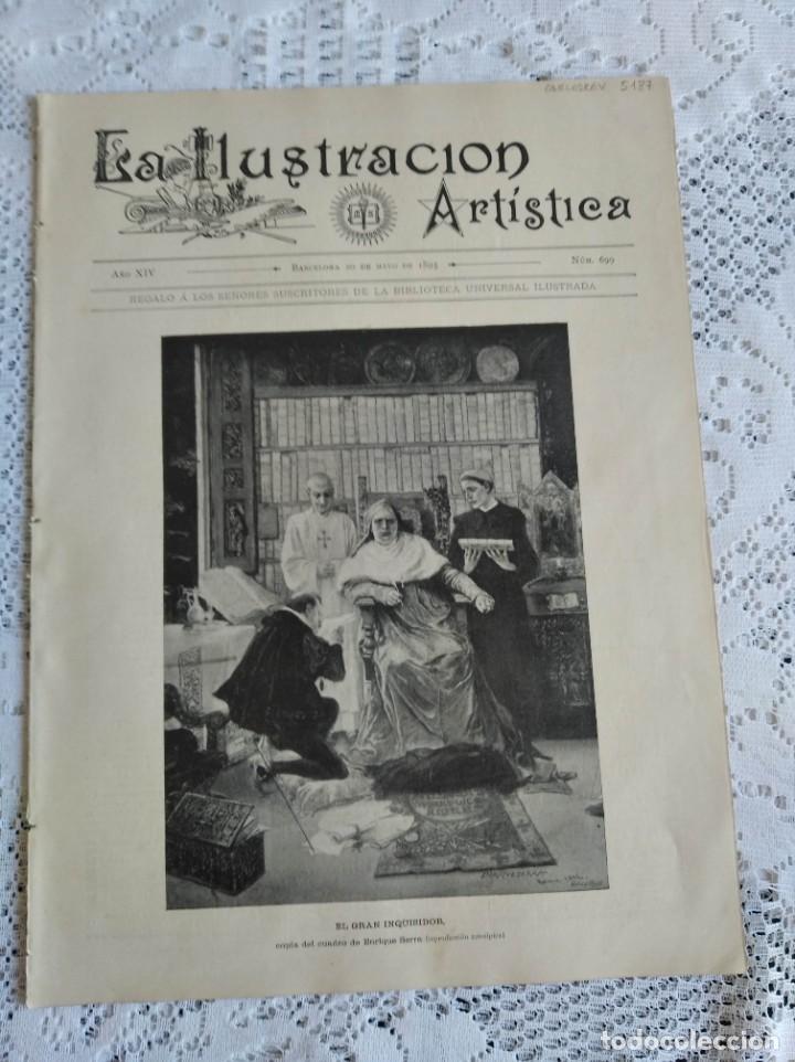 Coleccionismo de Revistas y Peri&oacute;dicos: LA ILUSTRACI&Oacute;N ART&Iacute;STICA. A&Ntilde;O 1895. N&ordm; 699. VALERIANO D. B&Eacute;CQUER. EL NATURALISTA CARLOS VOGT....LEER