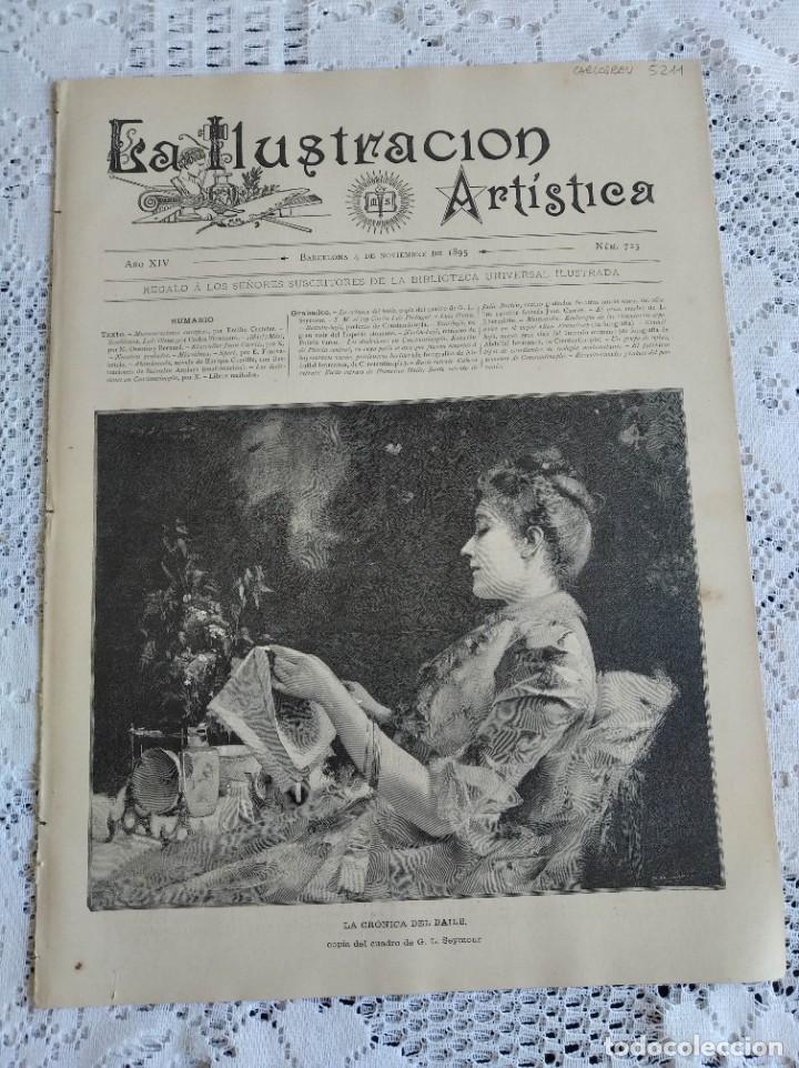 Collection Magazines and Newspapers: LA ILUSTRACI&Oacute;N ART&Iacute;STICA. A&Ntilde;O 1895. N&ordm; 723. LUIS OLONA. LOS DES&Oacute;RDENES EN CONSTANTINOPLA........LEER