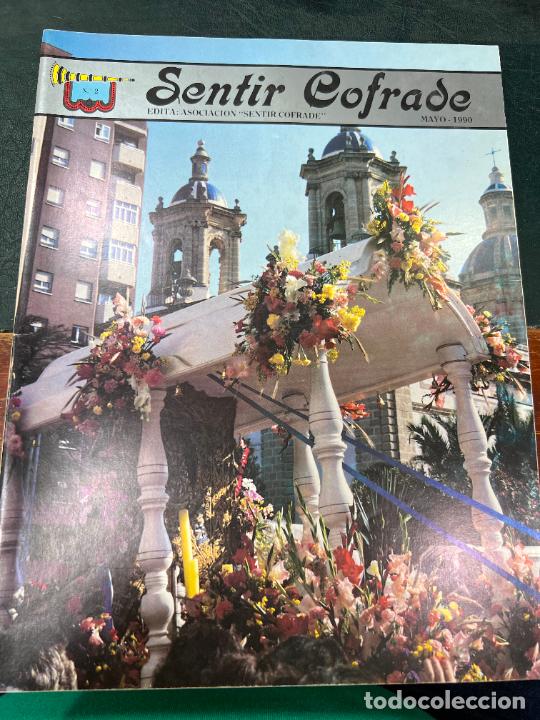 Coleccionismo de Revistas y Peri&oacute;dicos: REVISTA SENTIR COFRADE N&ordm;2 MAYO 1990 - SEMANA SANTA CADIZ
