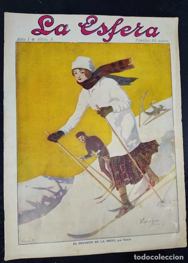 Coleccionismo de revistas y peri&oacute;dicos: REVISTA LA ESFERA - A&Ntilde;O I - 1914 VER NUMEROS DISPONIBLES EN DESCRIPCION