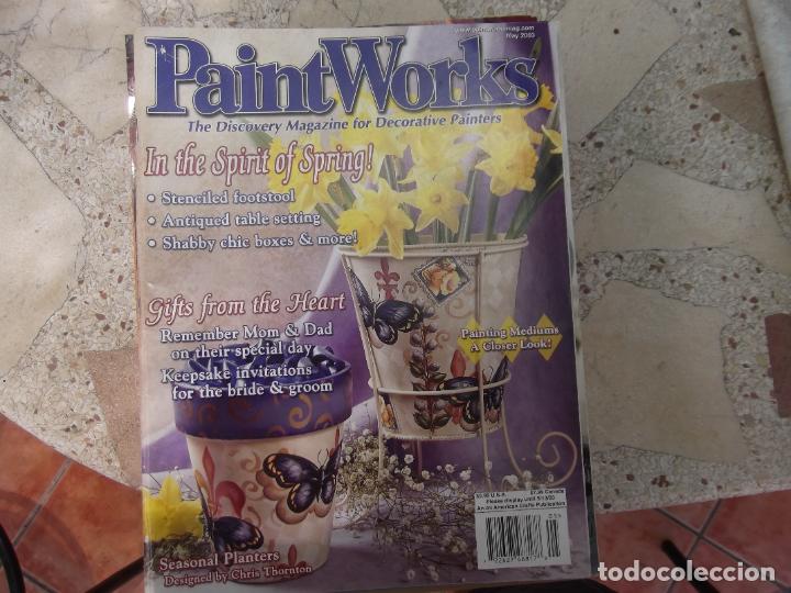 Collection Magazines and Newspapers: paint works, may 2003, revista de pintura y manualidades con patrones, en ingles