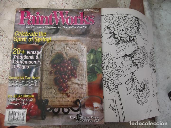 Collection Magazines and Newspapers: paint works, may 2004, revista de pintura y manualidades con patrones, en ingles