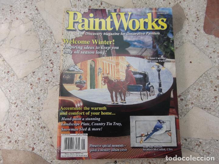 Collection Magazines and Newspapers: paint works, january 2003, revista de pintura y manualidades con patrones, en ingles