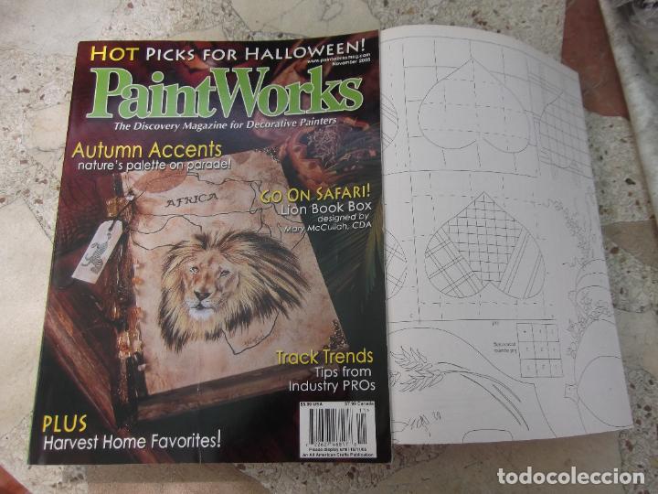 Collection Magazines and Newspapers: paint works, november 2005, revista de pintura y manualidades con patrones, en ingles