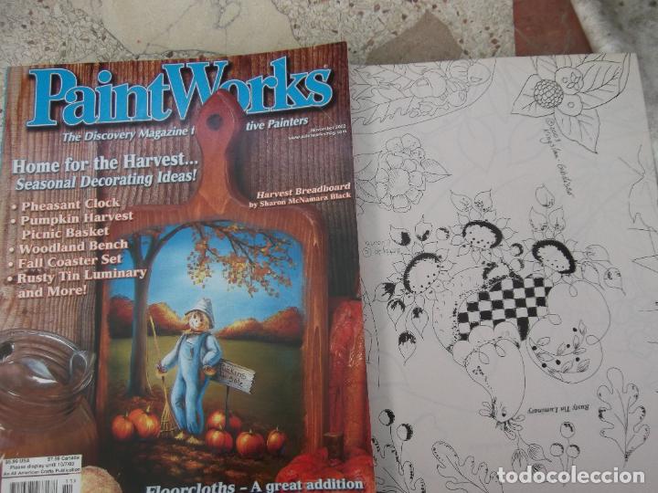 Collection Magazines and Newspapers: paint works, november 2003, revista de pintura y manualidades con patrones, en ingles
