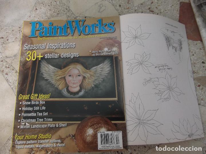 Collection Magazines and Newspapers: paint works, december 2004, revista de pintura y manualidades con patrones, en ingles
