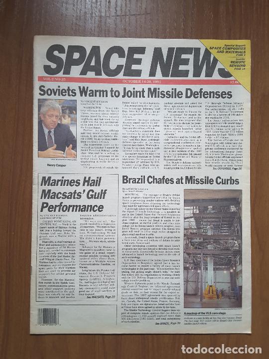 Colecionismo de Revistas e Jornais: Space News Vol. 2, No 35. Noticias del espacio. En ingl&eacute;s.