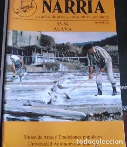 Collection Magazines and Newspapers: Revista Narria. N&ordm; 53-54, Alava