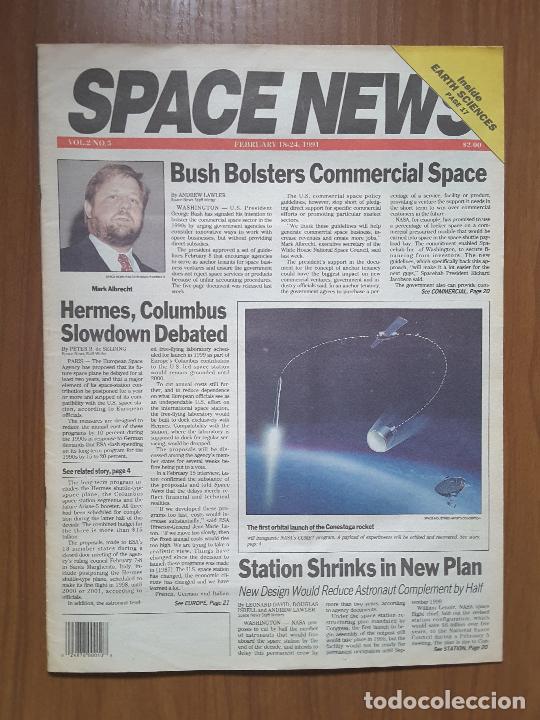 Coleccionismo de revistas y peri&oacute;dicos: Space News Vol. 2, No 5. Noticias del espacio. En ingl&eacute;s.