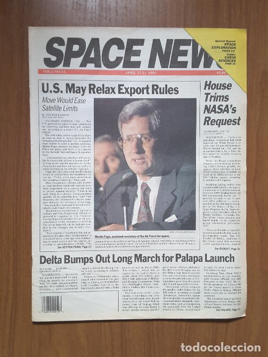 Collezionismo di Riviste e Giornali: Space News Vol. 2, No 13. Noticias del espacio. En ingl&eacute;s.