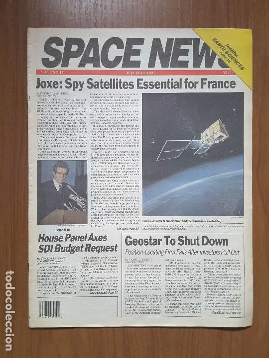 Coleccionismo de revistas y peri&oacute;dicos: Space News Vol. 2, No 17. Noticias del espacio. En ingl&eacute;s.
