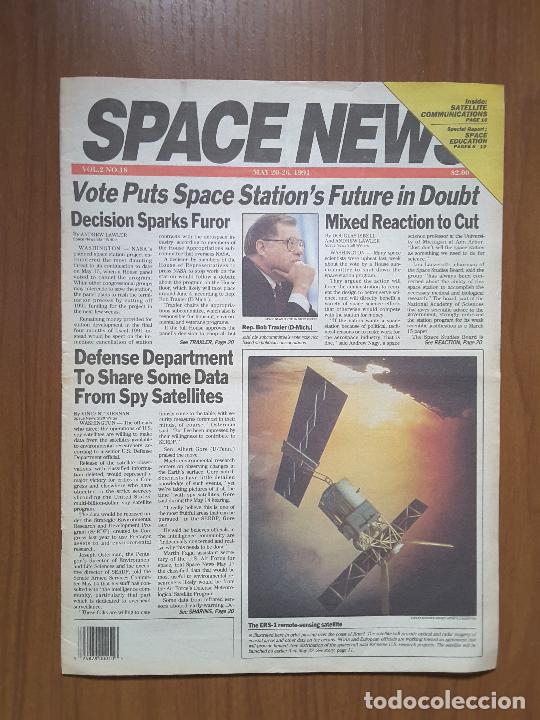 Coleccionismo de revistas y peri&oacute;dicos: Space News Vol. 2, No 18. Noticias del espacio. En ingl&eacute;s.