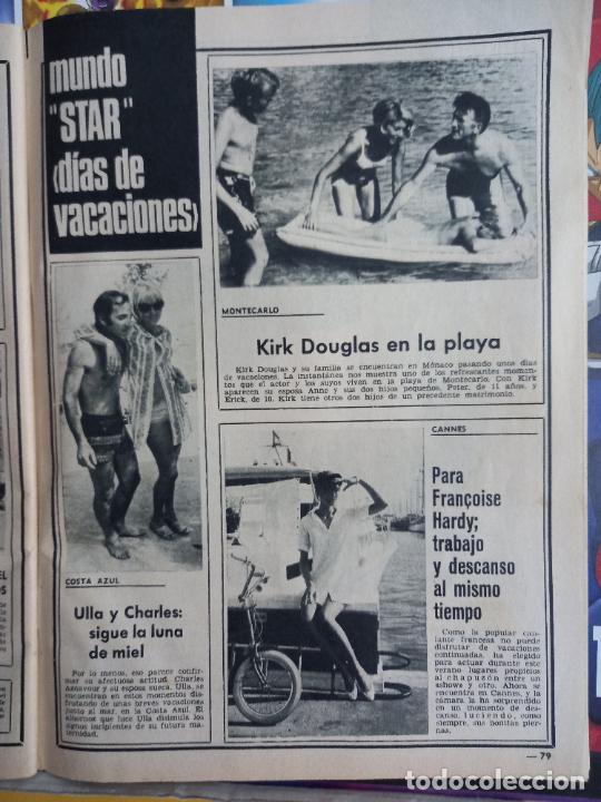 Coleccionismo de revistas y peri&oacute;dicos: francoise hardy kirk douglas charles aznavour ulla