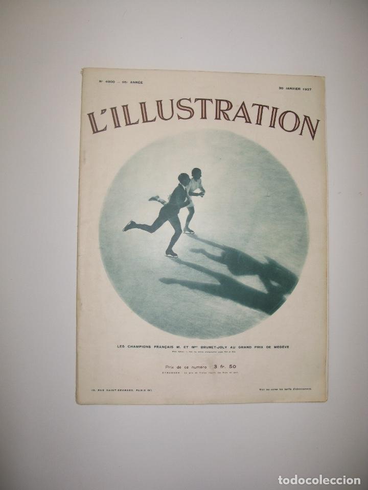 Coleccionismo de Revistas y Peri&oacute;dicos: L'ILLUSTRATION N&ordm; 4900 - GUERRA CIVIL - 1937 - EN FRANC&Eacute;S