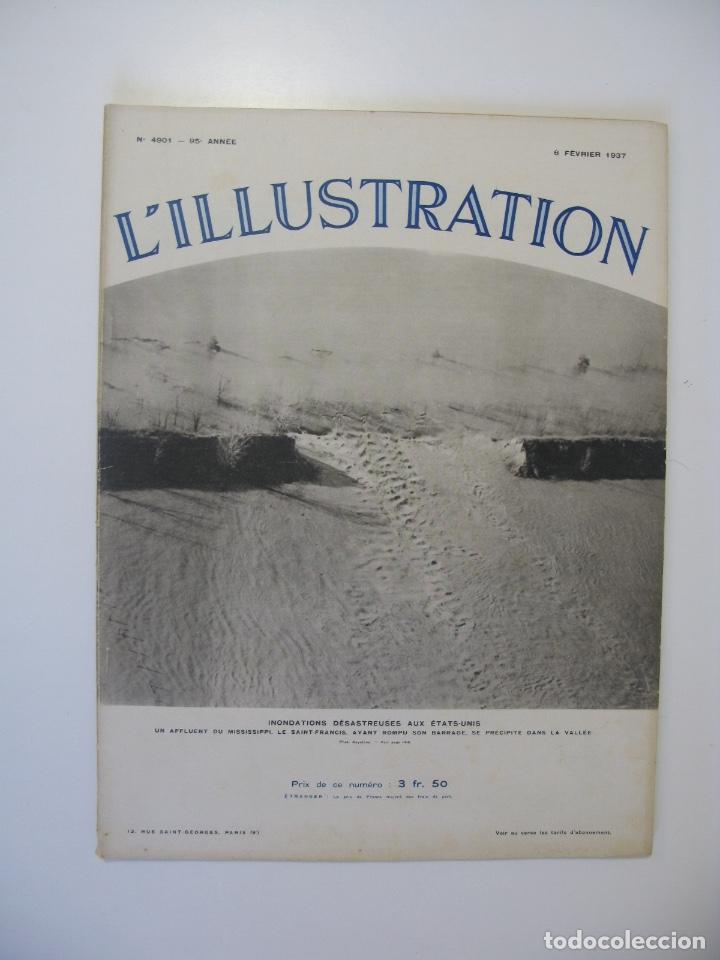 Coleccionismo de Revistas y Peri&oacute;dicos: L'ILLUSTRATION N&ordm; 4901 - GUERRA CIVIL - 1937 - EN FRANC&Eacute;S