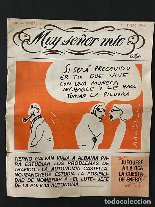 Coleccionismo de revistas y peri&oacute;dicos: REVISTA A&Ntilde;O 2 NUM. 4 MUY SE&Ntilde;OR MIO (A&Ntilde;O 1980)