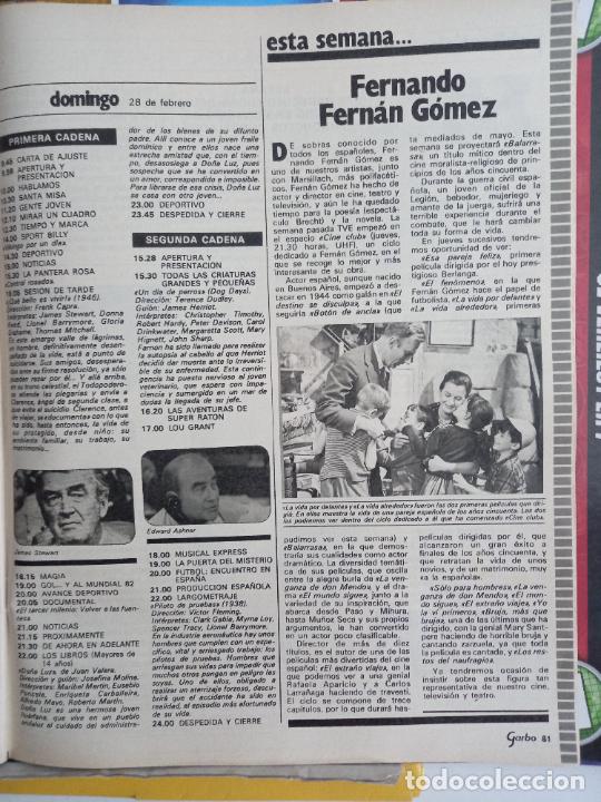 Coleccionismo de Revistas y Peri&oacute;dicos: fernando fernan gomez james stewart ed edward ashner