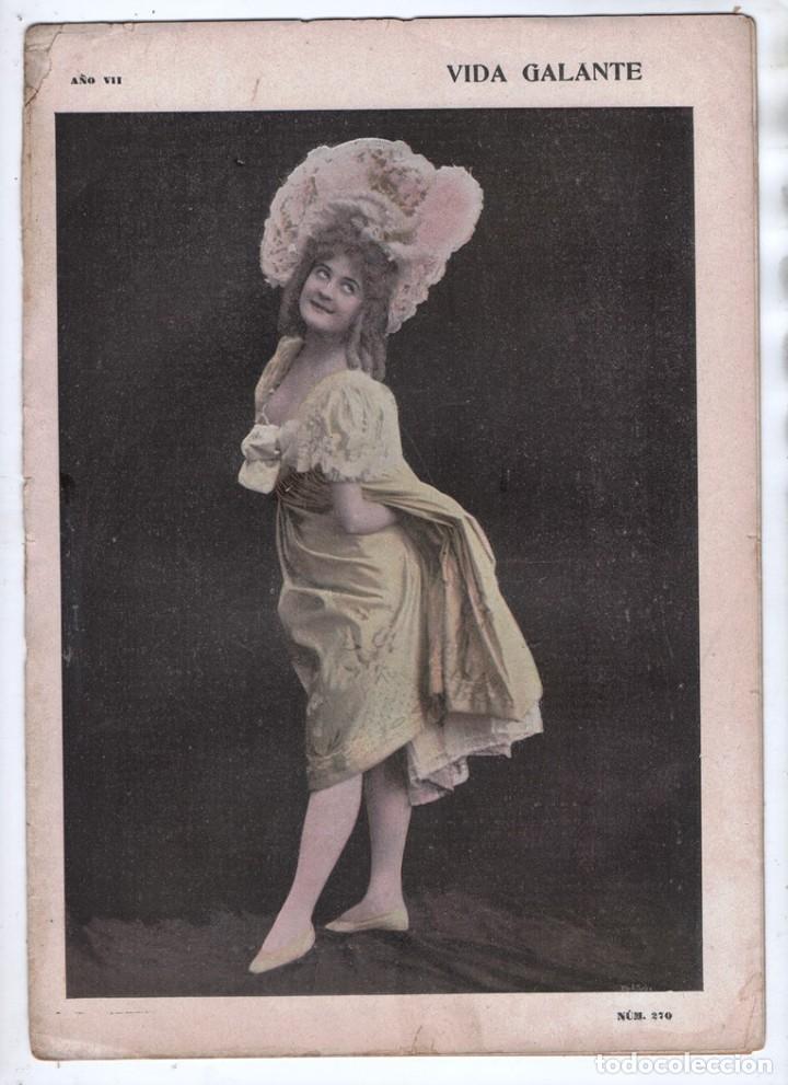 Coleccionismo de Revistas y Peri&oacute;dicos: 1904 VIDA GALANTE # 270 RAMON SOPENA EDUARDO ZAMACOIS HUMOR TEATRO EROTISMO REVISTA SEMANAL