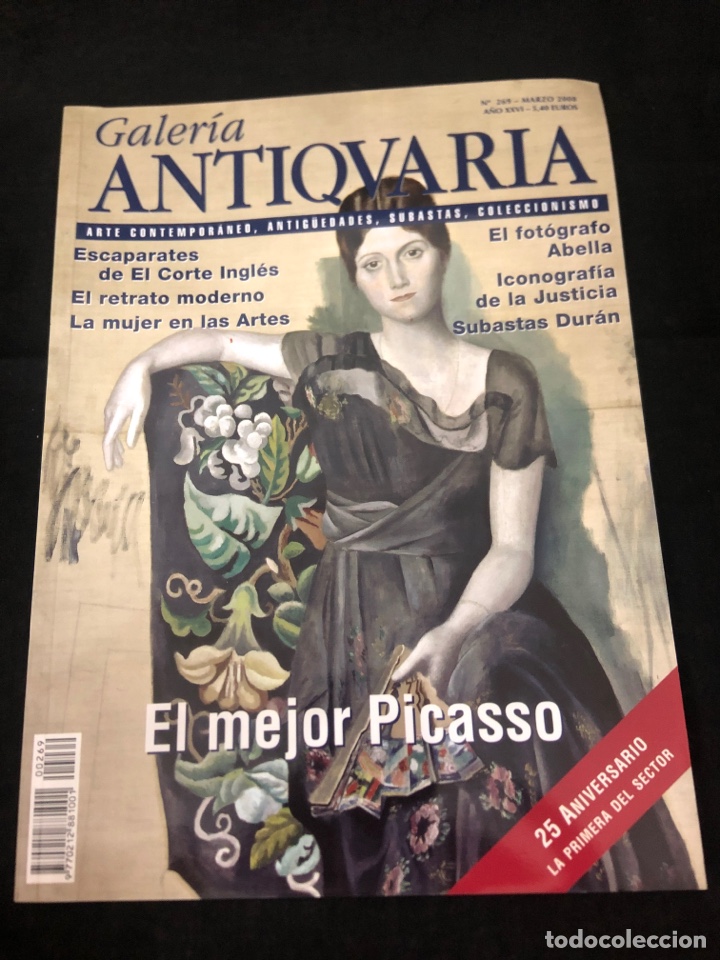 Coleccionismo de Revistas y Peri&oacute;dicos: REVISTA GALER&Iacute;A ANTIQUARIA N 269, EL MEJOR PICASSO