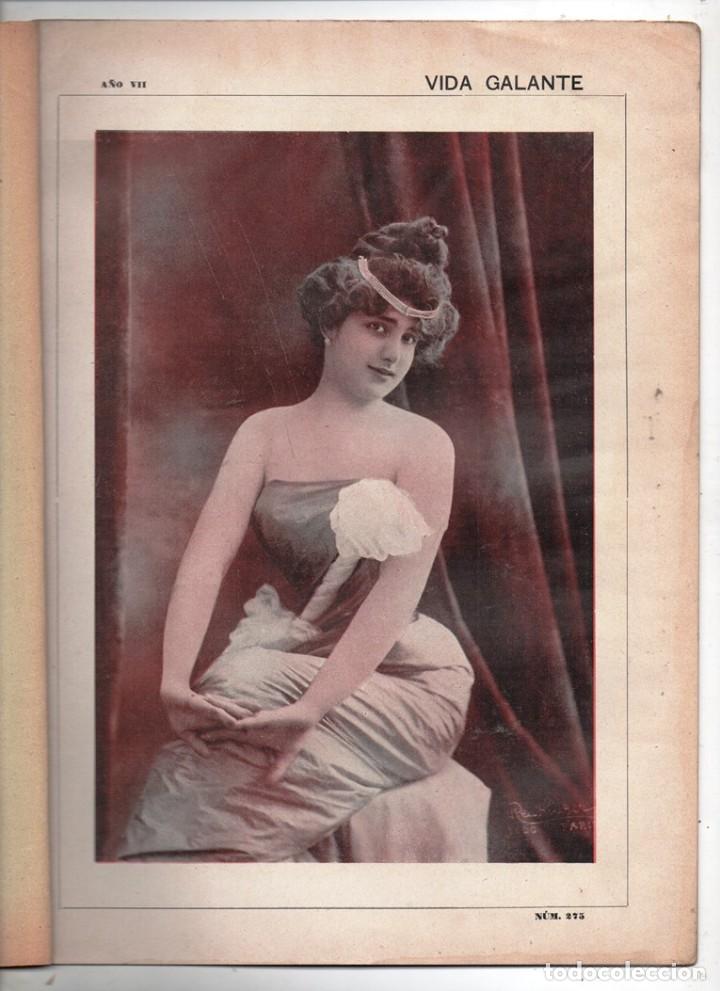 Coleccionismo de Revistas y Peri&oacute;dicos: 1904 VIDA GALANTE # 275 RAMON SOPENA EDUARDO ZAMACOIS HUMOR TEATRO EROTISMO REVISTA SEMANAL