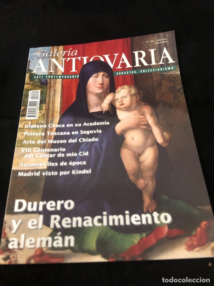 Coleccionismo de Revistas y Peri&oacute;dicos: REVISTA GALER&Iacute;A ANTIQUARIA N 264, RENACIMIENTO ALEMAN, DUERO