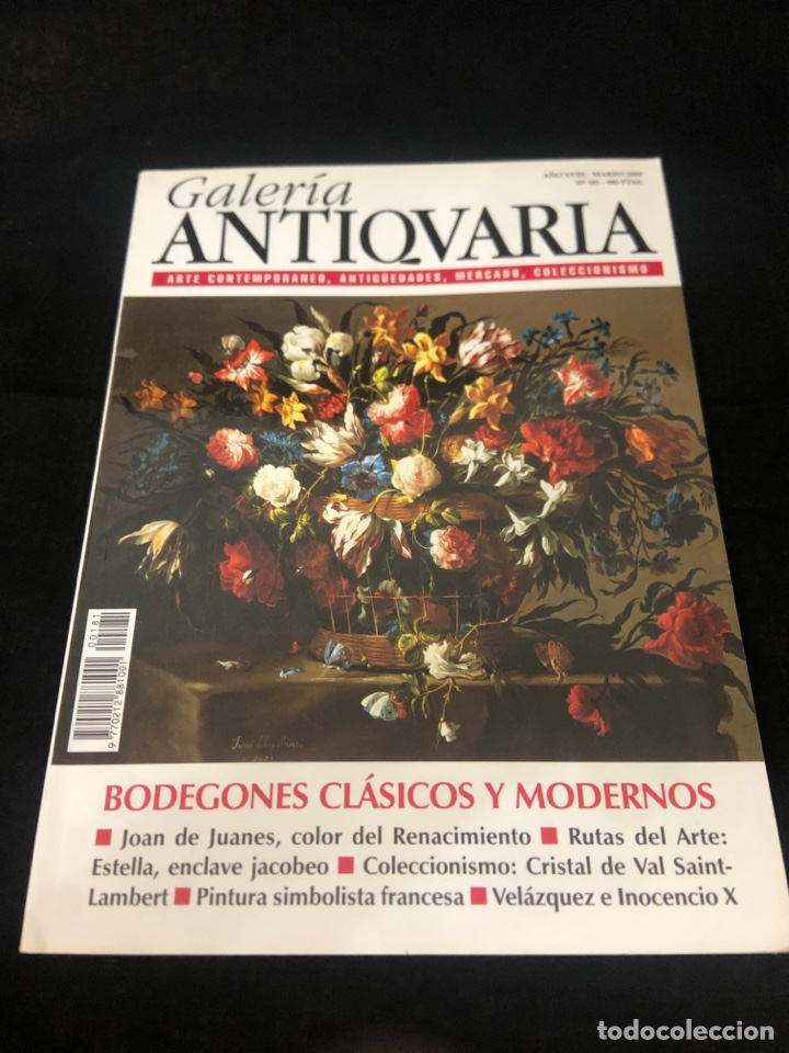 Coleccionismo de Revistas y Peri&oacute;dicos: REVISTA GALER&Iacute;A ANTIQUARIA N 181, BODEGONES CL&Aacute;SICOS Y MODERNOS