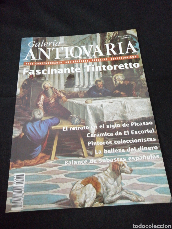 Collezionismo di Riviste e Giornali: REVISTA GALER&Iacute;A ANTIQUARIA N 257, TINTORETTO