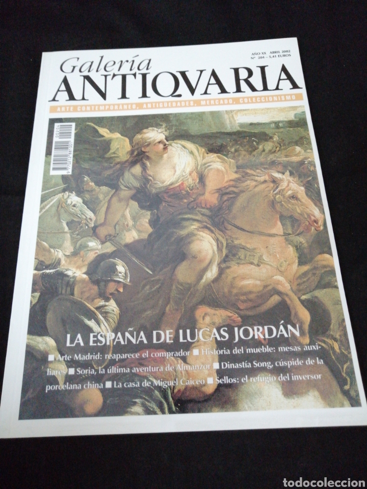 Collezionismo di Riviste e Giornali: REVISTA GALER&Iacute;A ANTIQUARIA N 204, LUCAS JORDAN