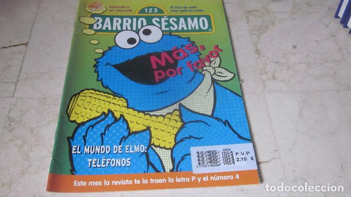 Coleccionismo de Revistas y Peri&oacute;dicos: REVISTA BARRIO SESAMO 123 - M&Aacute;S, POR FAVOR