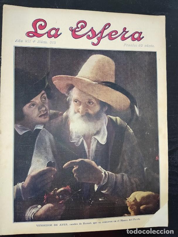 Coleccionismo de revistas y peri&oacute;dicos: REVISTA LA ESFERA - A&Ntilde;O VII - 1920 VER NUMEROS DISPONIBLES EN DESCRIPCION