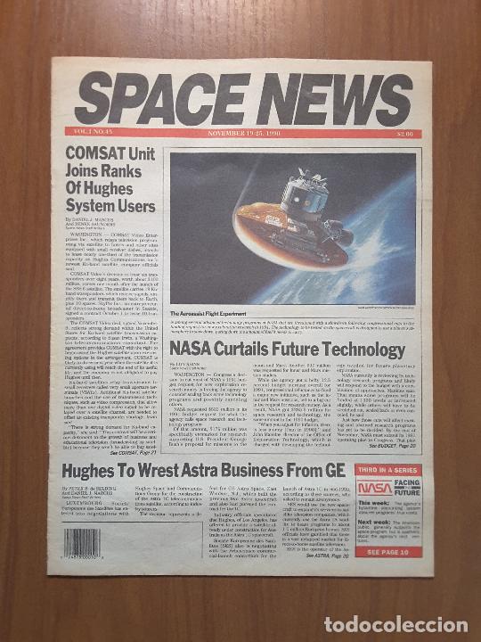 Coleccionismo de revistas y peri&oacute;dicos: Space News Vol. 1, No 45. Noticias del espacio. En ingl&eacute;s.