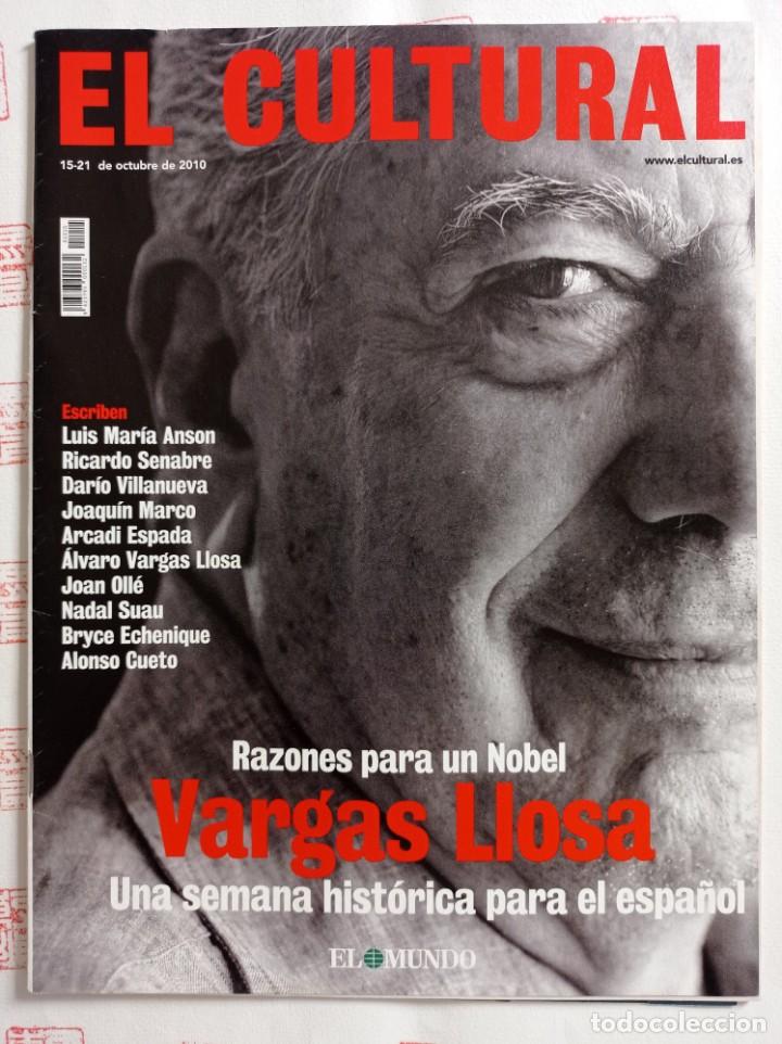 Coleccionismo de Revistas y Peri&oacute;dicos: El Cultural octubre 2010 Vargas Llosa. Echenique. Mill&aacute;s
