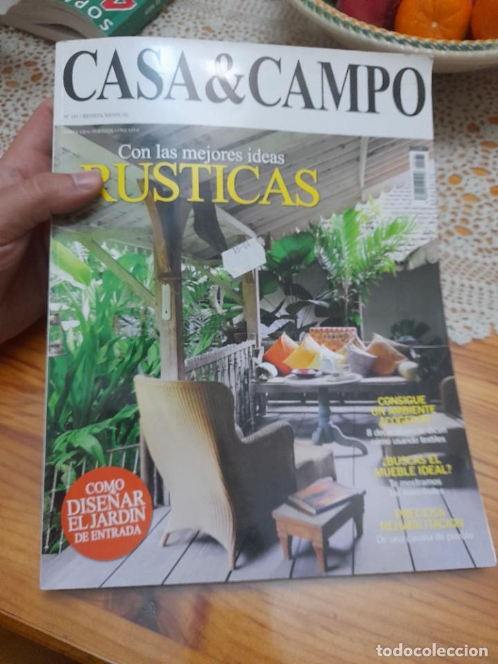 Collection Magazines and Newspapers: Revista Casa y campo N&deg; 181 campestres ideas r&uacute;sticas cortijo