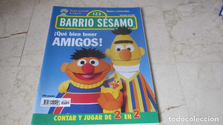 Coleccionismo de Revistas y Peri&oacute;dicos: REVISTA BARRIO SESAMO 123 - NOVIEMBRE 2000 - &iexcl;QU&Eacute; BIEN TENER AMIGOS!
