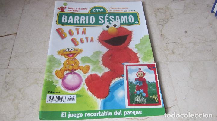 Coleccionismo de Revistas y Peri&oacute;dicos: REVISTA BARRIO SESAMO CTW - JUNIO 2000 - BOTA BOTA