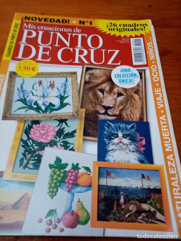 Collection Magazines and Newspapers: REVISTA. MIS CREACIONES DE PUNTO DE CRUZ. NOVEDAD. N&ordm; 1.
