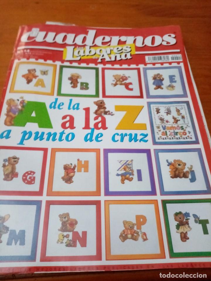 Collection Magazines and Newspapers: CUADERNOS LAS LABORES DE ANA. N&ordm; 14. DE LA A A LA Z. A PUNTO DE CRUZ.