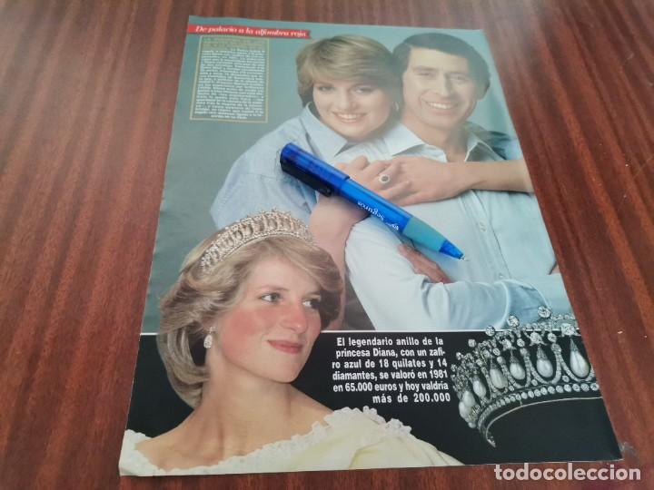 Sammeln von Zeitschriften und Zeitungen: PRINCESA DIANA Y CARLOS DE INGLATERRA RECORTE REVISTA 2015