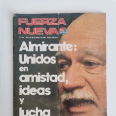 Coleccionismo de Revistas y Periódicos: REVISTA FUERZA NUEVA 955 FEBRERO 1988
