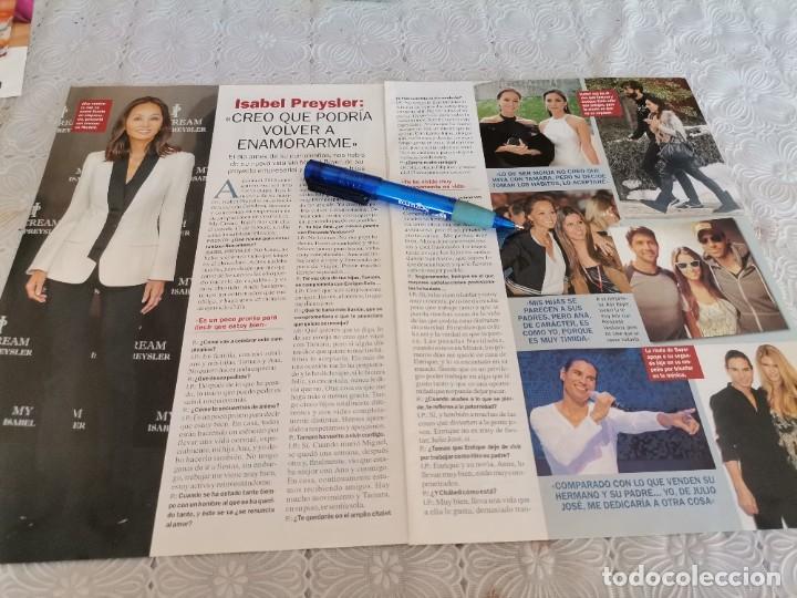 Coleccionismo de Revistas y Peri&oacute;dicos: ISABEL PREYSLER RECORTE REVISTA 2 PAGINAS 2015