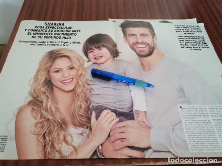 Coleccionismo de Revistas y Peri&oacute;dicos: SHAKIRA Y GERARD PIQU&Eacute; RECORTE REVISTA 6 PAGINAS 2015